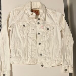 Levi's Off-White Denim Jacket size XS